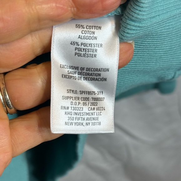 Spyder Fade Womens Pullover Hoodie Sweatshirt L Regular Long Sleeve Green - Picture 5 of 8